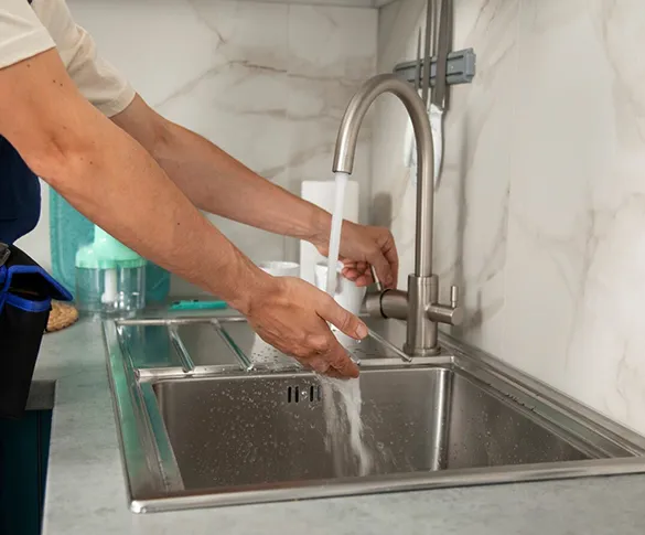 Benefits of our plumbing solutions: fast repairs, long-lasting results, and expert service.